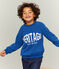 Sweatshirt enfant garçon bleu LIMOGES