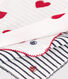 LOT DE 2 MOUCHOIRS BÉBÉ EN GAZE DE COTON