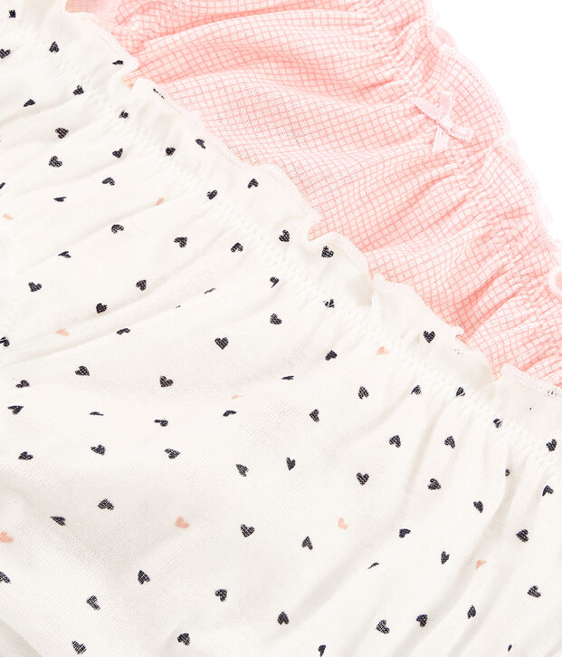 Lot de 2 culottes froufrou femme multicouleur