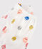 Pyjacourt émotions en coton lyocell enfant blanc MARSHMALLOW/blanc MULTICO