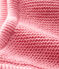Cagoule unie bébé fille/garçon rose CHEEK