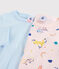 Lot de 2 tee-shirts manches longues animaux yoga petite fille variante 1