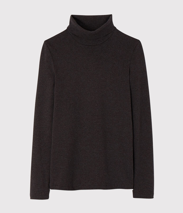 Sous-pull iconique en coton Femme gris CITY CHINE