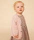 Cardigan en tricot de coton ajouré bébé