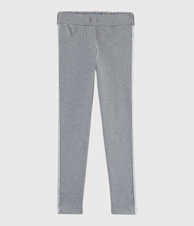 jegging enfant fille gris