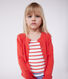 Cardigan enfant en coton uni