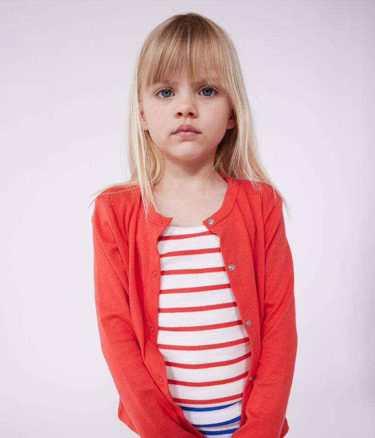 Cardigan enfant en coton uni SPI