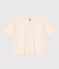 T-shirt LE BOXY en coton Femme écru AVALANCHE