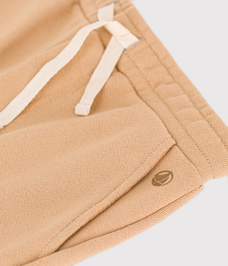 Pantalon de jogging enfant gar&ccedil;on beige
