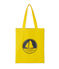 Sac shopping uni jaune JAUNE