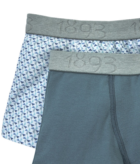 Lot de 2 boxers garçon blanc LOT