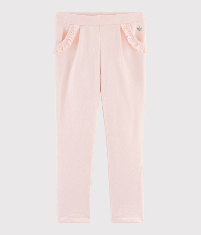 Pantalon de jogging enfant fille rose FLEUR
