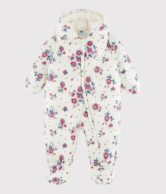 Combipilote bébé fille/garçon blanc MARSHMALLOW/rose ROSE/ MULTICO