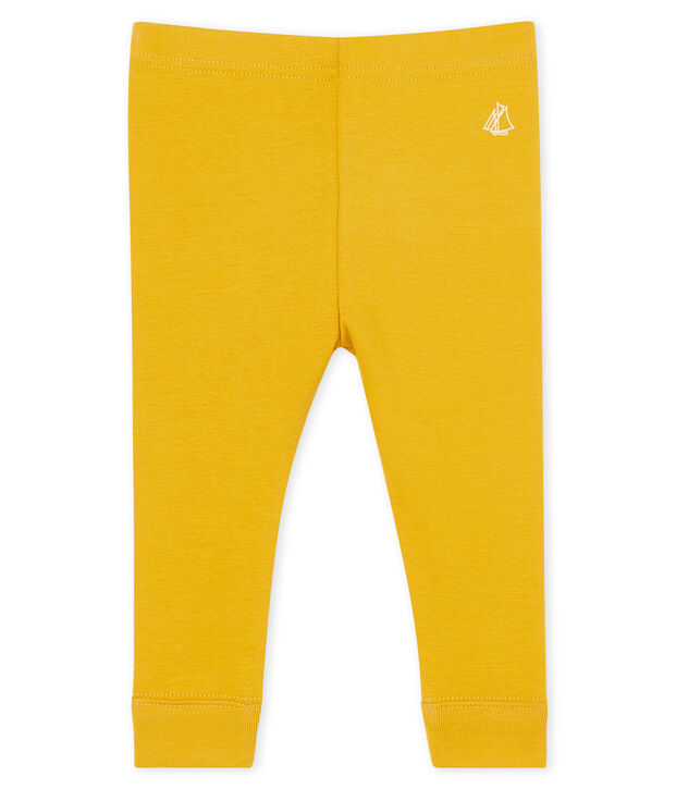 Legging b&eacute;b&eacute; fille jaune