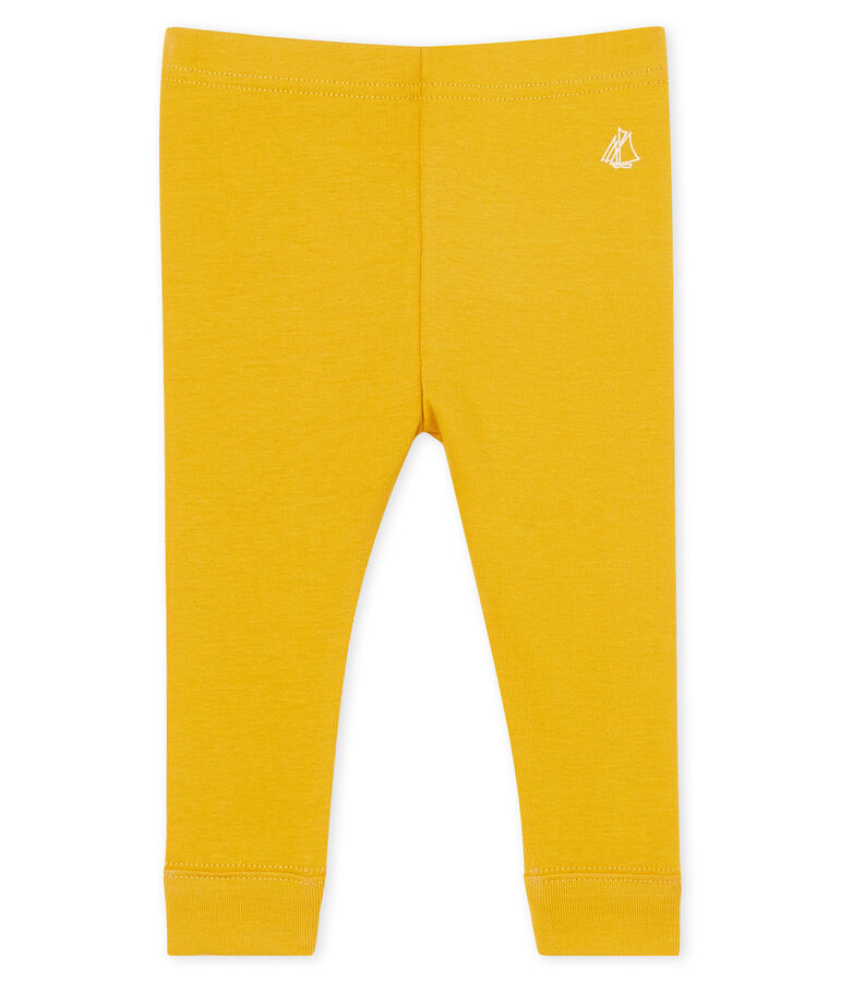 Legging b&eacute;b&eacute; fille jaune BOUDOR