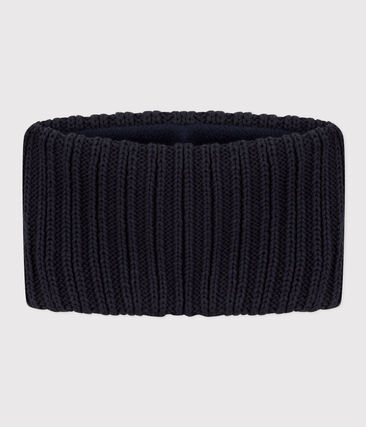 Snood en tricot doublé en polaire bébé/enfant garçon-fille