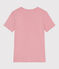 Tee-shirt Femme l'Iconique Cocotte en coton uni rose CHARME