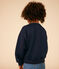 Sweatshirt en molleton enfant bleu SMOKING