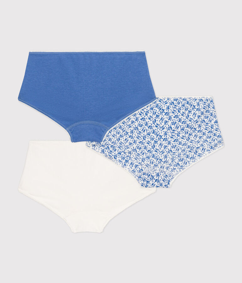 Lot de 3 shorties fleur en coton enfant variante 1