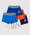 Lot de 5 boxers thème Paris petit garçon en coton variante 1