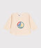 Sweatshirt en molleton bébé écru AVALANCHE