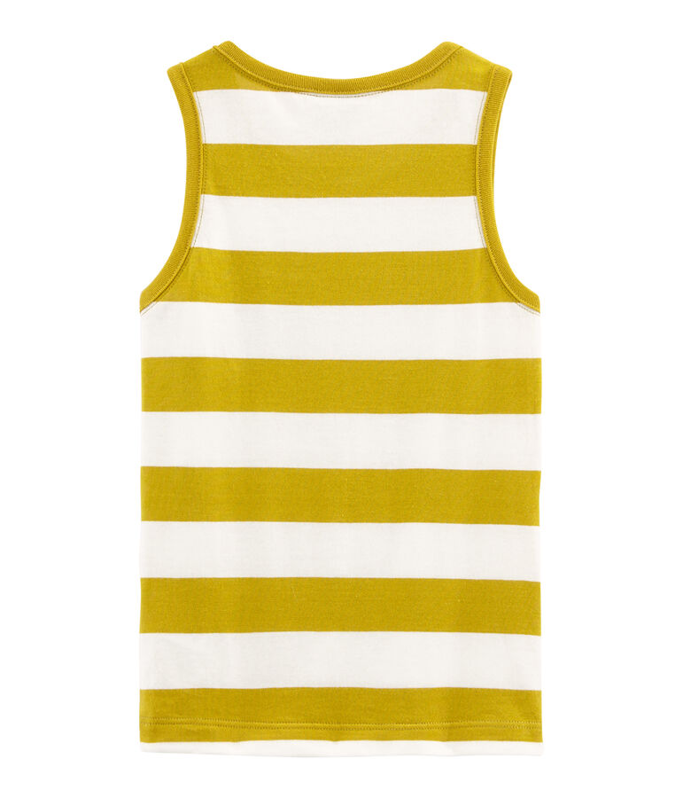 D&eacute;bardeur enfant gar&ccedil;on vert/blanc