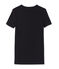 Tee-shirt manches courtes uni femme noir NOIR