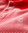 Body polo rayure milleraies bébé garçon rouge TERKUIT/blanc MARSHMALLOW