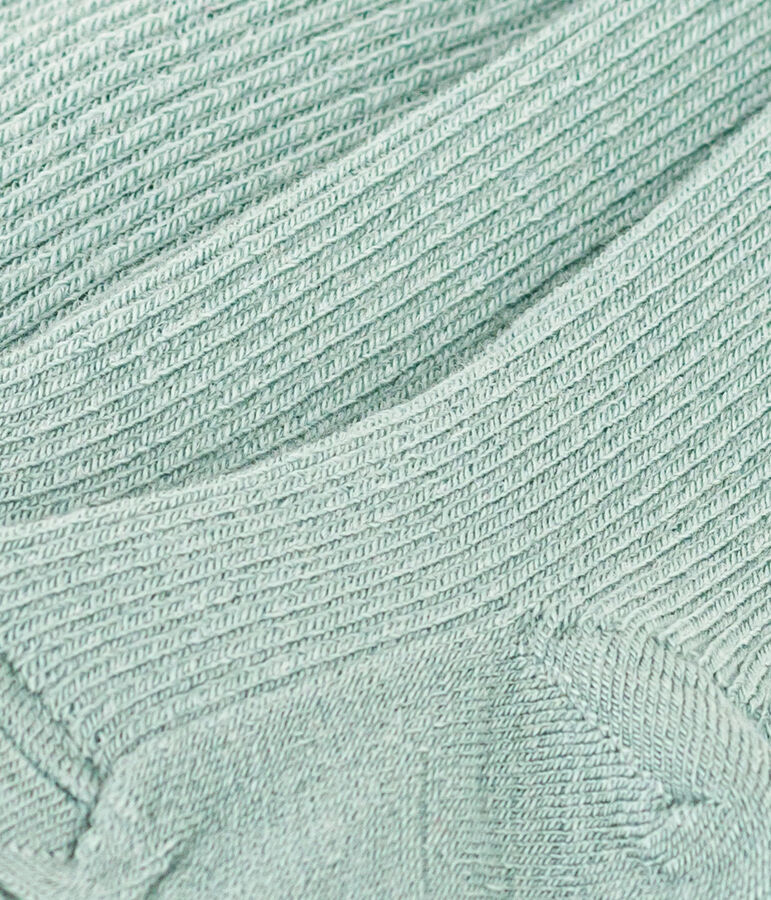 Collant b&eacute;b&eacute; en laine vert BOB