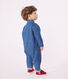 Combinaison longue en denim bébé