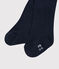 Collants bébé fille bleu ABYSSE