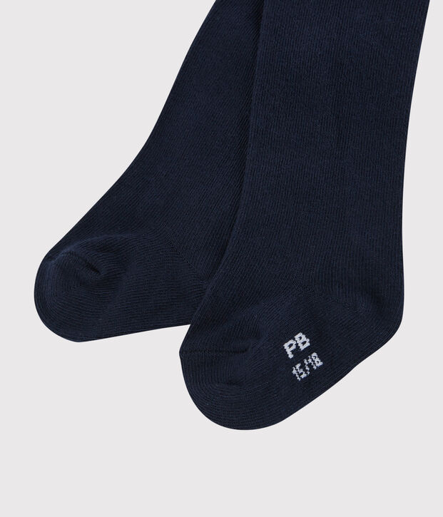 Collants b&eacute;b&eacute; fille bleu