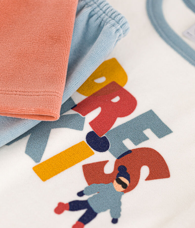 Pyjama  en velours enfant ENNEIGE/ MULTICO