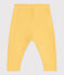 Pantalon de jogging bébé en coton uni jaune ORGE