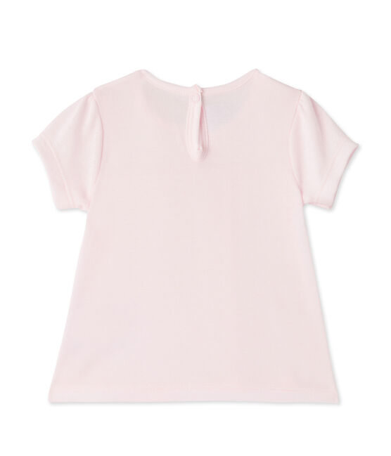 T-shirt bébé fille rose Vienne
