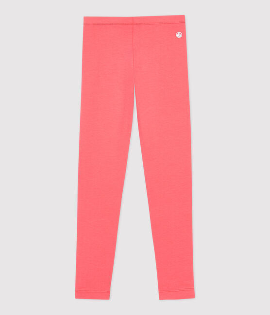 Legging en jersey élasthanne enfant fille orange PEACHY