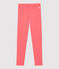 Legging en jersey élasthanne enfant fille orange PEACHY
