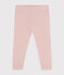 Legging bébé en coton uni rose SALINE