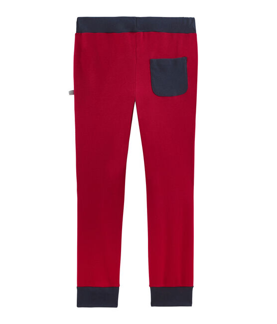 Jogging en côte enfant garçon rouge TERKUIT CN