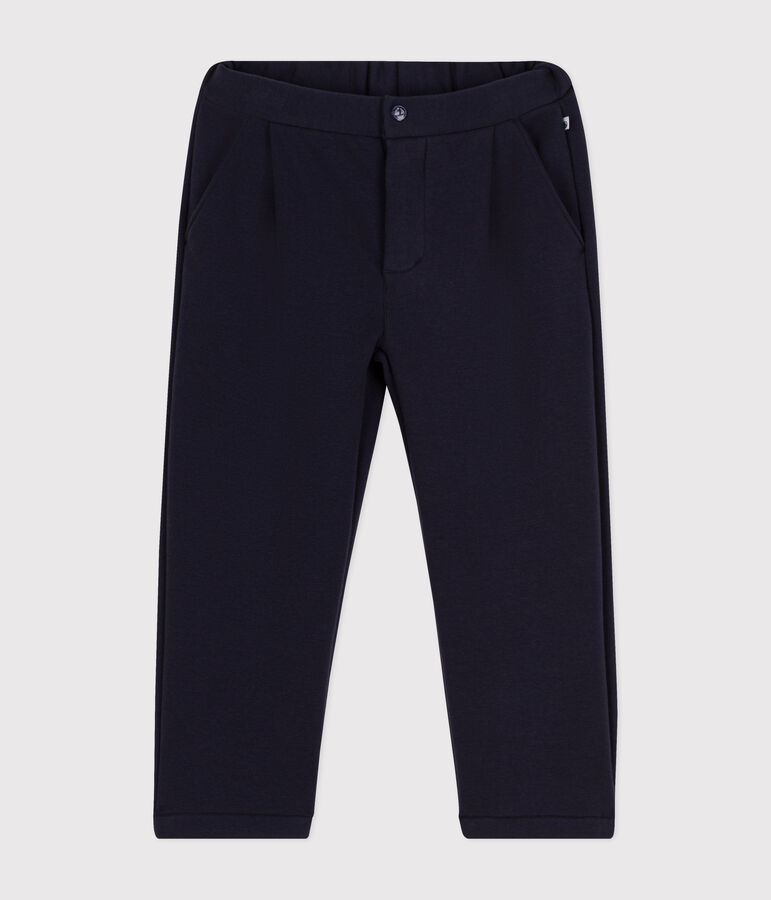 Pantalon chaud enfant gar&ccedil;on. bleu SMOKING