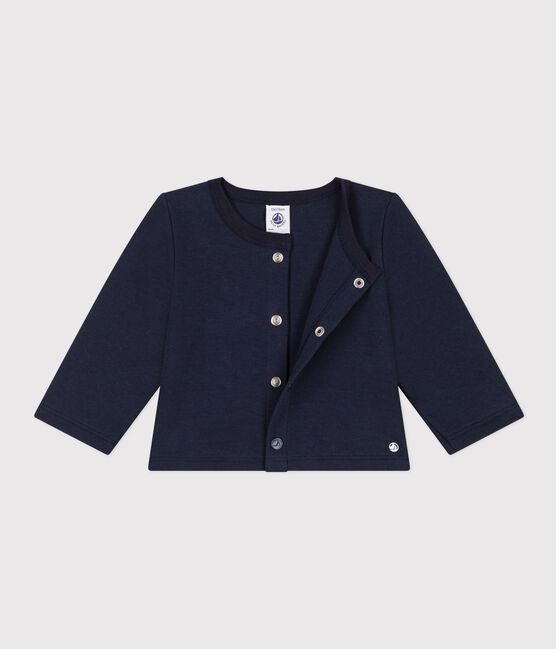 Cardigan en jersey épais bébé bleu SMOKING