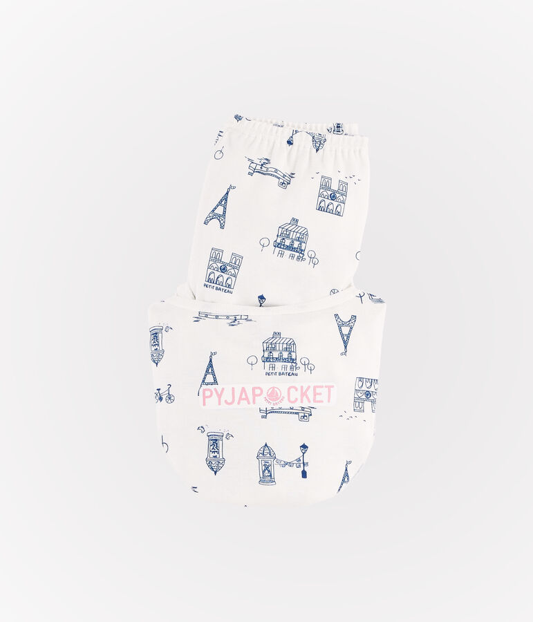 Lot de 2 pyjamas petite fille en c&ocirc;te variante 1