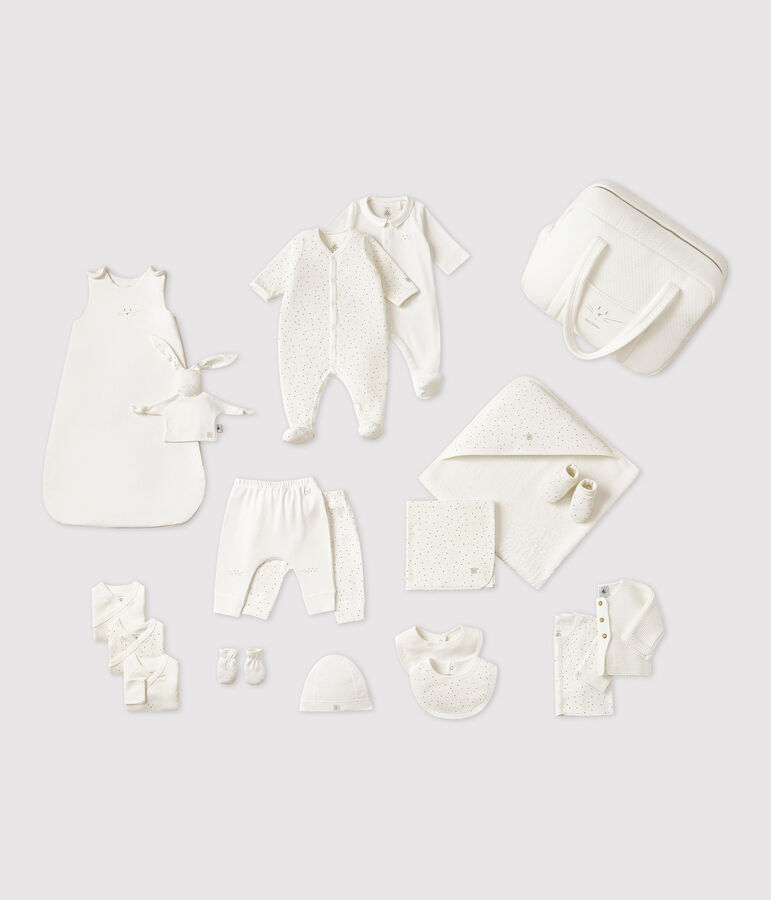 Valise maternit&eacute; b&eacute;b&eacute; en coton multicouleur