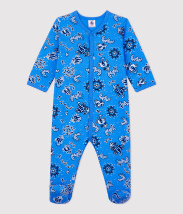 PETIT BATEAU - Dors-bien bébé à motif bandana en coton biologique
