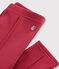 Jegging en molleton enfant fille rose POPPY