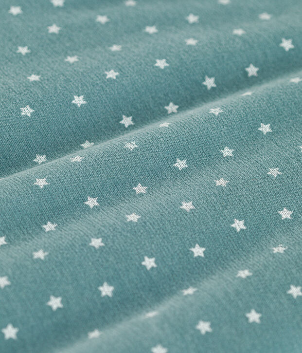 Gigoteuse en velours TOG 2 vert/blanc