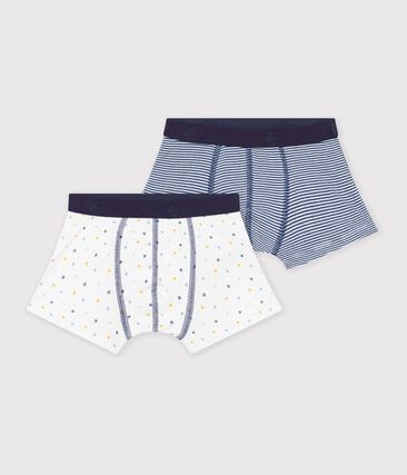 Lot de 2 boxers en coton