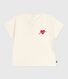 Tee-shirt bébé en coton à manches longues, motif cœur