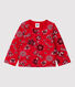 Cardigan imprimé bandana en molleton bébé