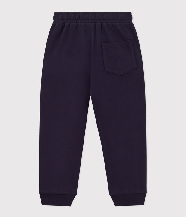 Pantalon de jogging enfant gar&ccedil;on bleu marine